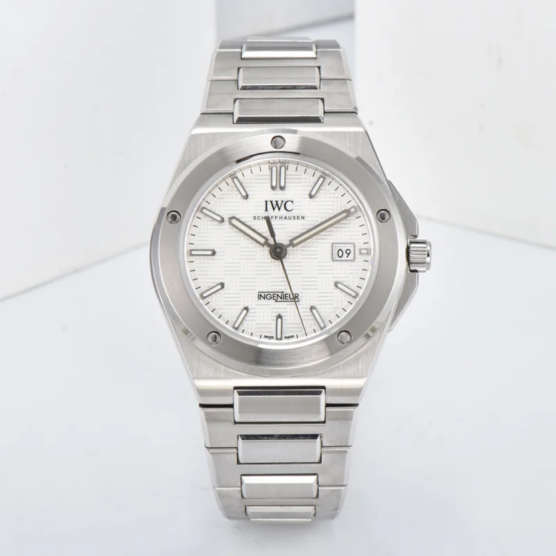 高級時計IWC インヂュニア スティール 40mm ブラックダイヤルIW182692[9]