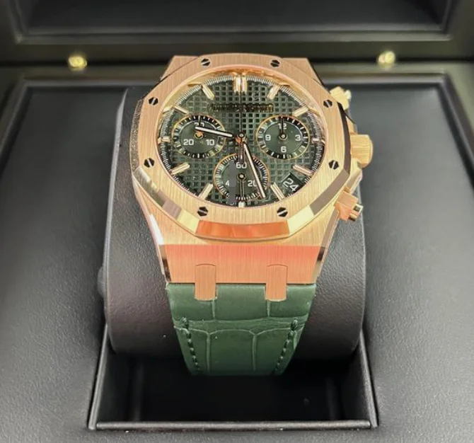 素敵なオーデマ ピゲ AUDEMARS PIGUET ロイヤル オーク クロノグラフ 26240OR.OO.D404CR.02