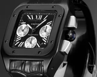 高級カルティエコピー時計 サントス クロノグラフ コレクション【100%安全到着】K629B200