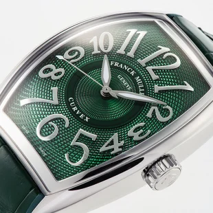 グリーン腕時計 フランク ミュラー 相当安値 グランドカーベックス CX36SCAT