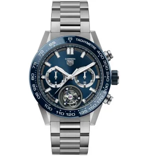 タグ ホイヤースーパーコピー時計 CAR5A8C.BF0707 カレラ キャリバー ホイヤー02T トゥールビヨン