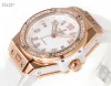 ダイヤモンド HUBLOTブランドコピー時計 ビッグバン ワンクリック キングゴールド 465.OE.2080.RW.1204 (2)
