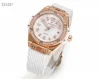 ダイヤモンド HUBLOTブランドコピー時計 ビッグバン ワンクリック キングゴールド 465.OE.2080.RW.1204 (4)