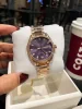 オメガ シーマスター 34mm レディーススーパーコピー時計 マザーオブパール197394 (4)
