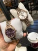 オメガ シーマスター 34mm レディーススーパーコピー時計 マザーオブパール197394 (5)