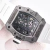 最高リシャール・ミルコピー RM12-01 トゥールビヨン カーボンファイバーとクォーツファイバー (7)