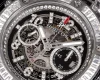 ウブロ スーパーコピー時計 ビッグバン スケルトンレイアウト トランスペアレントケース 411.JX.4802.RT (4)