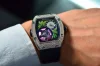 （RICHARD MILLE） リシャール・ミルコピー時計 RM19-02 手巻きトゥールビヨン“フルール” (1)