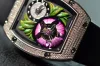 （RICHARD MILLE） リシャール・ミルコピー時計 RM19-02 手巻きトゥールビヨン“フルール” (3)