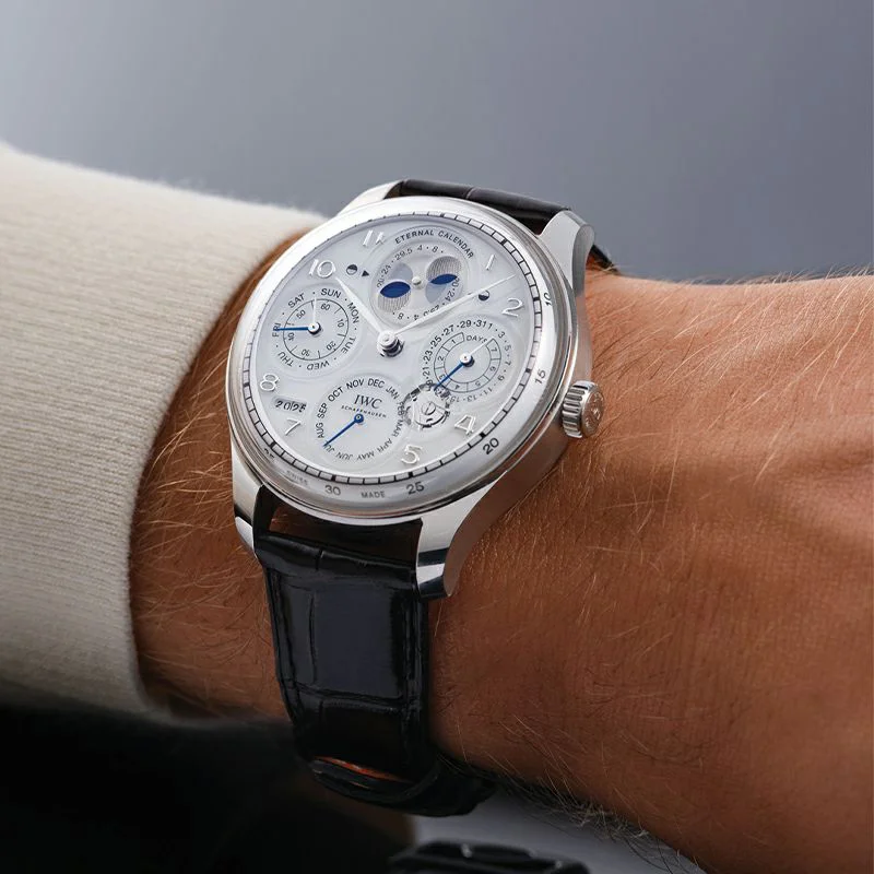 IWCアイ・ダブリューIW505701 シー ポルトギーゼ・エターナル・カレンダー 複雑なダイヤル[3]