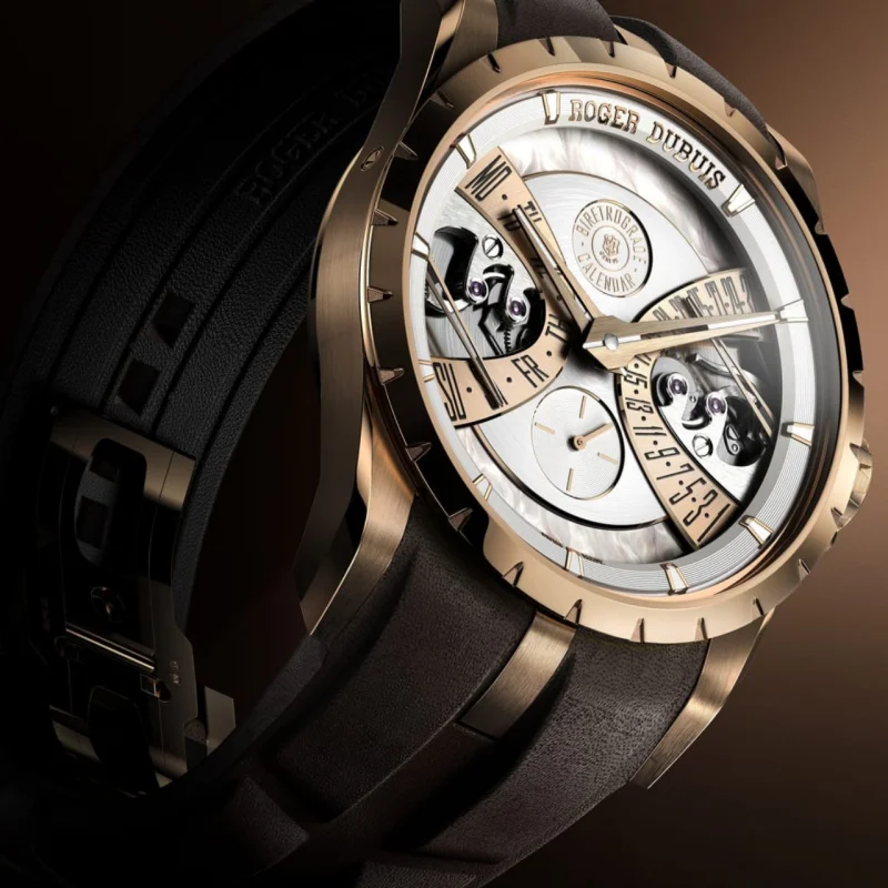 ロジェデュブイ 良好 エクスカリバー モノバランシエ バイレトログラード カレンダー DBEX1179[1]