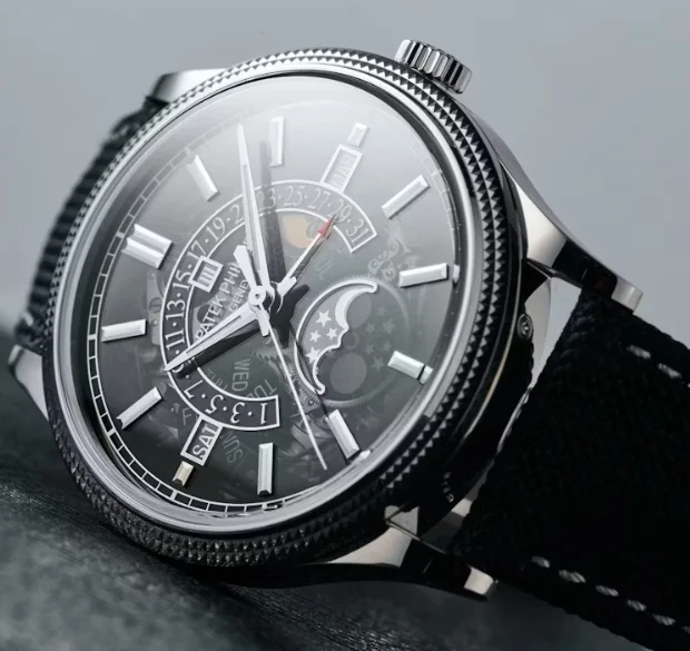 パテック フィリップスーパーコピー時計6159G-001レトログラード日付表示針付永久カレンダー[2]