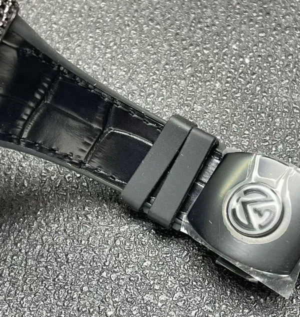 ABF工場 Franck Muller ポパイ ヴァンガード V45 ブラック ダイヤ入れ 自動巻きFM800[1]