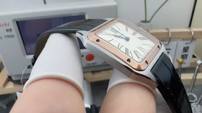 高級カルティエコピー時計W2SA0011ケースサイド