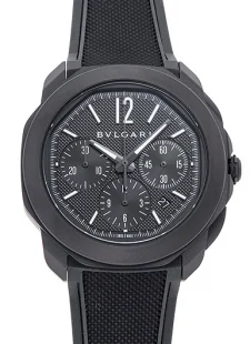 新品 ブルガリコピーN級品 オクト ローマ クロノグラフ ブラック 103932 [送料無料]