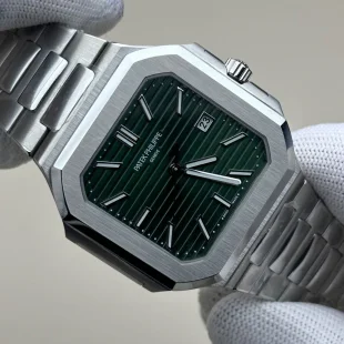 緑色 パテックフィリップ キュビタスコピー5821/1A/001 Cal.26-330 S Cムーブメント