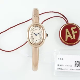 AF カルティエ バニョワール ミニサイズ 17mmクォーツムーブメントWJBA0041