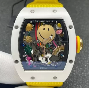 人気NO.1 リシャールミルスーパーコピーブランド時計 RM88 オートマティック トゥールビヨンスマイリー セラミックス