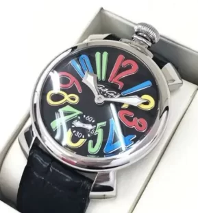 ガガミラノ マニュアーレ48mm 手巻き スモールセコンド メンズ 5010.02S コピー 腕時計