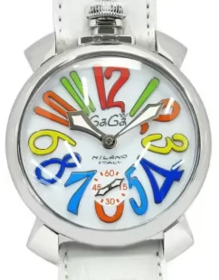 ガガミラノ マニュアーレ48mm 手巻き スモールセコンド メンズ 5010.1 コピー 腕時計