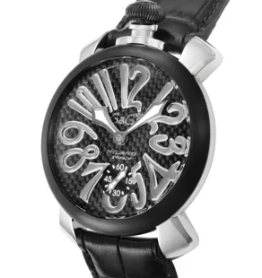 ガガミラノ マニュアーレ48mm 手巻き スモールセコンド カーボン メンズ 5013.01S コピー 腕時計