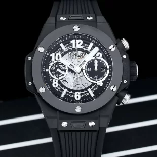 ウブロ ビッグバン Unico Black Magic 42mm オールブラックセラミック421.CI.1170.RX