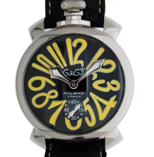 ガガミラノ マニュアーレ48mm 手巻き スモールセコンド メンズ 5010.12S コピー 腕時計
