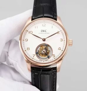 高級 IWC ポルトギーゼ 自動巻き ゥールビヨンIW545801