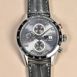 Time製 タグ・ホイヤーレプリカ時計 カレラ 1887 クロノグラフ 43ｍｍ CAR2A11.FC6313