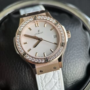 高級感ウブロコピー レディース 33mm ローズゴールド 565.OX.2610.LR.1204