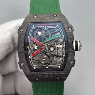 佐川急便 リシャールミル セバスチャン・オジェ カーボンTPT RM67-02(電池式ムーブメント)