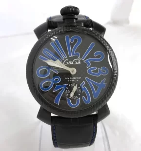 ガガミラノ マニュアーレ48mm スモールセコンド カーボン メンズ 5016.7 コピー 腕時計