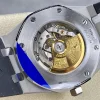 APS工場オーデマ ピゲコピー15400 ロイヤルオークラバーベルト (5)
