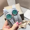 ブルガリ LVCEA 33mm マラカイト文字盤 クォーツレディースジュエリー103919 (7)