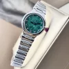 ブルガリ LVCEA 33mm マラカイト文字盤 クォーツレディースジュエリー103919 (8)