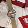 新品発見 カルティエコピー時計 バロンブルー 36mm スターダスト シボレザークォーツ173422 (7)