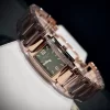 パテックフィリップ Twenty-4 4910/11J-001 18K イエローゴールド ダイヤ付きレディースクォーツ時計 (6)