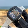 リシャールミルRM035‑01コピー高級腕時計スケルトンムーブメント 天然ラバーベルト 芸能人愛用ハイエンド (3)