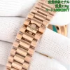 ミントグリーン ロレックス デイデイトコピー時計 ムーブメント3255 128238-02 (6)