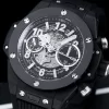 ウブロ ビッグバン Unico Black Magic 42mm オールブラックセラミック421.CI.1170.RX (8)