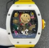 人気NO.1 リシャールミルスーパーコピーブランド時計 RM88 オートマティック トゥールビヨンスマイリー セラミックス (1)