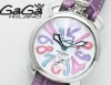 ガガミラノ マニュアーレ48mm 手巻き スモールセコンド ライトパープル/ メンズ 5010.9 コピー 腕時計 (1)