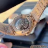 オーデマ・ピゲ レディース ロイヤルオーク 37mm フロストゴールドモデル15400.3120 (4)