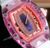 ピンクの透明ケース リシャール・ミル RM 07-02 美品 ピンクサファイア (4)