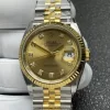 【高級CLEAN】 デイトジャストRolexスーパーコピー M126233-0017 36mm シャンパン (1)