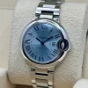 カルティエスーパーコピー時計バロンブルー ドゥ 33mm WSBB0062 レディース (2)