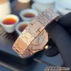 サーモンカラー レディース オーデマピゲ ロイヤルオーク 9015ムーブメント15451OR.YY.1256OR.01 (4)