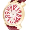 ガガミラノ マニュアーレ48mm 手巻き スモールセコンド レッド/PGPアイボリー メンズ 5011.10S コピー 腕時計 (1)