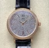新作IWC ポートフィノ レディース高級ブランド 34ｍｍ シルバー ダイヤモンド IW357416 (2)