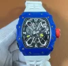 RM35-03 リシャール・ミル コピー ブルー オートマティック ラファエル・ナダル 最新入荷 (1)